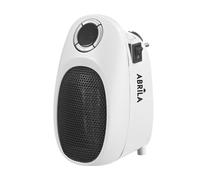 Mini termoventilador ceramico malasia 500w blanco temperatura reg,temp