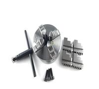 Mini torno manual de mandril de cuatro mordazas autocentrante K12-80