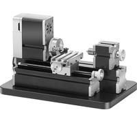 Mini torno metálico, dimensiones: 6,99 x 13,02 cm. Torno metálico de alta potencia, 20.000 RPM, 36W