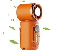 Mini ventilador de clip de bajo ruido, 5 velocidades, recargable por USB | Pequeño ventilador de mano para hombres, mujeres, niñas, niños, hogar, viajes, escuela, oficina, camping