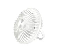 Mini Ventilador De Escritorio con Batería Lition, Ventilador Colgante Portátil, Pequeño Ventilador Portátil, Ventilador USB Pequeño,Ventilador Personal Alimentado por USB, 3 Velocidades Ajustables Par