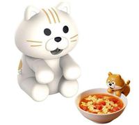 Mini ventilador de refrigeración con clip para taza y cuenco, enfriador de café con bonitos animales, recargable, soplador de aire rápido, ventilador de taza colgante portátil para café helado, sopa