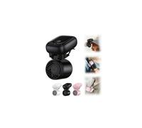 Mini ventilador portátil con clip para sombrero, ventiladores personales de mano recargables con pantalla LED, funciona con batería turbo de 3 velocidades, ventilador de refrigeración personal
