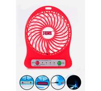Mini ventilador portátil recargable de escritorio y de mano