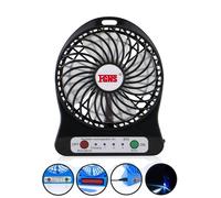 Mini ventilador portátil recargable de escritorio y de mano