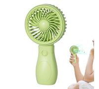 Mini Ventilador Portátil Refrigerador Ligero Ajustable De 3 Velocidades | Pequeño Ventilador Portátil de Escritorio Para Interior, Exterior, Casa, Oficina, Escuela, Viaje y