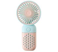 Mini ventiladores de mano con Batería Lition, Ventilador Personal Alimentado por USB, pequeño ventilador eléctrico estudiante bolsillo ventilador portátil Mini aire acondicionado portátil
