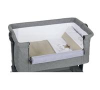 Minicuna Colecho Comfy Gris + textil Wish