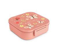 Miniland Lunchbox Butterfly - Fiambrera Infantil 1200 ml con Compartimentos | Caja Almuerzo para Niños | Sin BPA, Resistente y Apta Lavavajillas | Ideal para Colegio y Excursiones