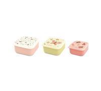 Miniland Set de 3 Fiambreras Infantiles Vuelta al Cole - Butterfly