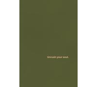 Minimalist & Elegant Olive Green Notebook - Basiouc Notes | Unrush Your Mind: A soft matte journal for calm writing, reflections, ideas, and everyday inspiration | Clean design for mindful moments