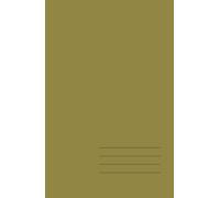Minimalist Hardcover Notebook - Antique Bronze, Lined, 512 Pages: Elegant 5.5" × 8.5" journal for work, study, and creative ideas