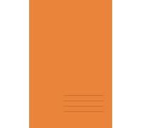 Minimalist Hardcover Notebook - Apricot Orange, Lined, 512 Pages: Elegant 5.5" × 8.5" journal for work, study, and creative ideas
