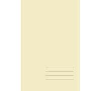 Minimalist Hardcover Notebook - Light Sand, Lined, 512 Pages: Elegant 5.5" × 8.5" journal for work, study, and creative ideas