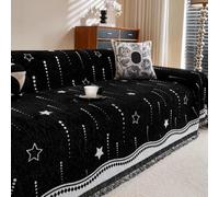 Minimalist Starry Sky Sofa Cover, All Season Chenille Sofa Throw | Decorative Throw Blanket With Tassels, Large Universal Furniture Protector Cover, For Sofa Couch Bed Chair(B,180x200cm)