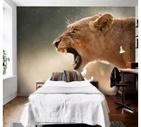Minimalista Tridimensional Animales Guepardo Original 3D Papel Pintado Pared Fácil Instalación Oficina Sala Estar Sofá Dormitorio TV Fondos Decoración-400cm×280cm