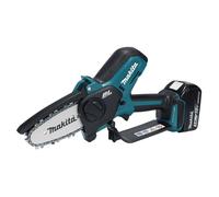 Minimotosierra a batería makita duc101sf 18v 3ah 10 cm longitud espada