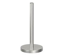 Minismus portarrollos Papel Cocina, Acero Inoxidable con Base lastrada y Almohadilla Antideslizante para máxima Estabilidad, de pie Porta Rollo Cocina (Plata)