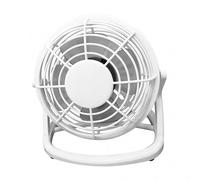 Miniventilador sobremesa tango 2,5w 5v blanco 14,5x14,5x10 cm orientab