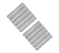minkissy 2 Piezas Alfombrilla de Baño de Goma PVC Antideslizante Modular | Drenaje Rápido, Rejilla Hueca de Doble Capa, Plegable y Recortable, para Baño, Cocina y Entrada