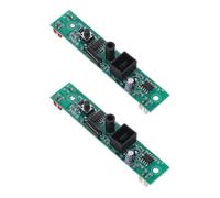 minkissy 2 Piezas Placa de Sensor Apertura Automática y Uso sin Contacto | Compatible con Cubos Generales, Reduce Mantenimiento, Material Plástico y Metal Verde para Cocinas y Espacios Multiuso