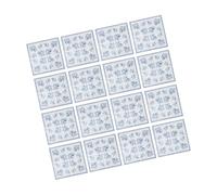 minkissy 5paquetes Servilletas Desechables Flores Alta Absorción Para Cócteles y Bebidas Pack