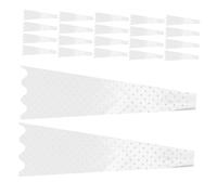 minkissy Bolsas Transparentes para Ramos de Flores con Doble Apertura, Diseño Delicado y Material Opp, 200 Piezas para Bodas y Regalos Festivos