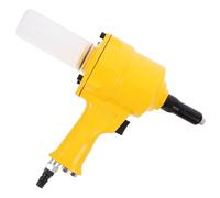 minkissy Remachadora Neumática de Mano para Uso Industrial, Diseño Ligero y Alta Durabilidad Estructura de Dos Garras en Aleación de Aluminio y Hierro