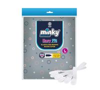 Minky Funda para Tabla de Planchar de fácil Ajuste + Clips para Tabla de Planchar, 122 x 38 cm