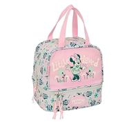 Safta Portameriendas Minnie Mouse Minty - Calidad y máxima resistencia, 20x15x20 cm