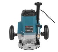 MINRS Fresadora de madera eléctrica, 2200 W, fresadora de 6,35 - 12,7 mm de diámetro, fresadora de cantos de 23000 rpm, con 15 pinzas de sujeción para carpintería