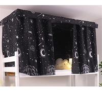 MioCloth Cortinas de litera para Dormitorio, a Prueba de luz, Decorativas, Cubierta de privacidad, toldo, Fondo de Fotos, telón de Fondo, Cortina Opaca con Estrellas
