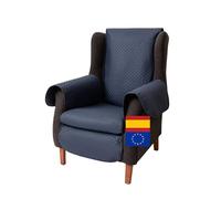 Miogar Funda Sillón Relax Reclinable y Butaca Orejero - Funda Sofá 1 Plaza Acolchada Reversible y Lavable - Protector contra Manchas y Arañazos - para Mascotas y Niños - Fabricado en España