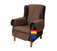 Miogar Funda Sillón Relax Reclinable y Butaca Orejero - Funda Sofá 1 Plaza Acolchada Reversible y Lavable - Protector contra Manchas y Arañazos - para Mascotas y Niños - Fabricado en España