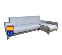 Miogar Funda Sofá Chaise Long - Válida Tanto para Cheslong Derecho como Izquierdo. Cubre Sofá Chaise Longue Reversible Protector Lavable contra Manchas y Arañazos, Mascotas y Niños. Hecho en España