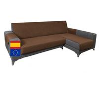 Miogar Funda Sofá Chaise Long - Válida Tanto para Cheslong Derecho como Izquierdo. Cubre Sofá Chaise Longue Reversible Protector Lavable contra Manchas y Arañazos, Mascotas y Niños. Hecho en España