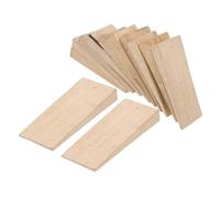 Mipcase 24 Piezas Cuñas de Madera Beige para Mango de Martillo y Instalación Sencilla y Conexión Segura para Tareas de Carpintería y Jardín