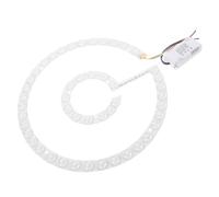 Mipcase Ceiling Fan LED Light Board, Round Magnetic Ceiling Light, 54W Retrofit LED Lights Engine, Dimmable, White, Home and Bedroom, 3 Lighting Colors