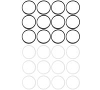 Mipcase Junta de Goma del Fregadero Cocina Arandela de Goma para Sellado del Fregadero 38mm Cónica 24 Pcs para Tubo de Desagüe Cocina y Reparaciones Domésticas