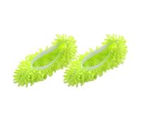 Mipcase Pantuflas de Microfibra para Limpieza del Hogar, 6 Piezas Multicolor (Verde, Morado, Rosa), Antideslizantes, Resistentes al Desgaste, Cubrezapatos para Pisos de Madera y Cerámica,