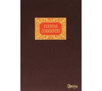 Miquelrius – Libro registro comercial 4022 – Cuentas corrientes – Bronce marrón – 100 hojas