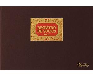Miquelrius 5013 registro comercial (libro) marrón 100 hojas