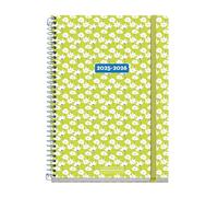Miquelrius - Agenda Escolar 2025 2026, Planificador 10 Meses: Septiembre a Junio, Tamaño 154 x 215 mm, Semana Vista, Espiral Metálico, Cubierta Cartón Forrado, Cierre con Goma, Español-Inglés