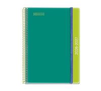 Miquelrius - Agenda Escolar 2026 2027 Semana Vista A5+, Green-Lime