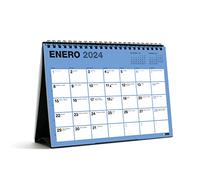 Miquelrius - Calendario Sobremesa 18 Meses, de Julio 2023 a Diciembre 2024, Tamaño A5, Colores