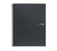 Miquelrius - Cuaderno A4 Cuadriculado, 160 Hojas, 4 Colores, Grafito