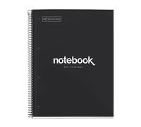Miquelrius 1 Emotions Cuaderno espiral Din A4, tapa forrada, 80 hojas 90g/m2 cuadro 5 mm