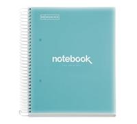 Miquelrius - Cuaderno A5 Cuadriculado, 160 Hojas 8 Colores, Azul Cielo