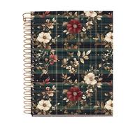 Miquelrius - Cuaderno A6 Rayado, 100 Hojas de 4 Colores Multiasignatura, Papel Opaco 70 g/m², Espiral, Sin Taladros, Notebook Poppies