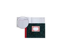 Miquelrius - cuaderno cartoné contabilidad, 4º apaisado 210 x 150 mm